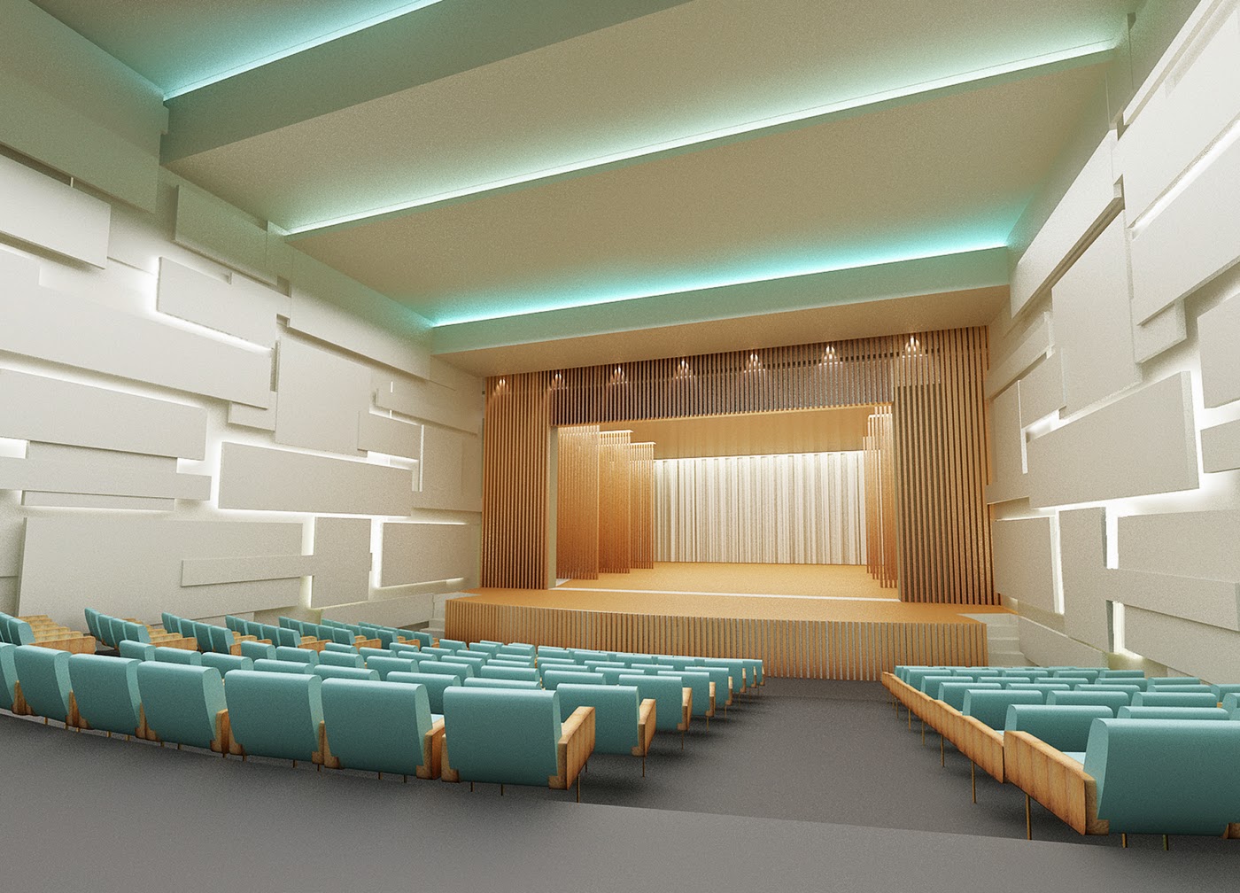 Theater Interior Design By Bulataya