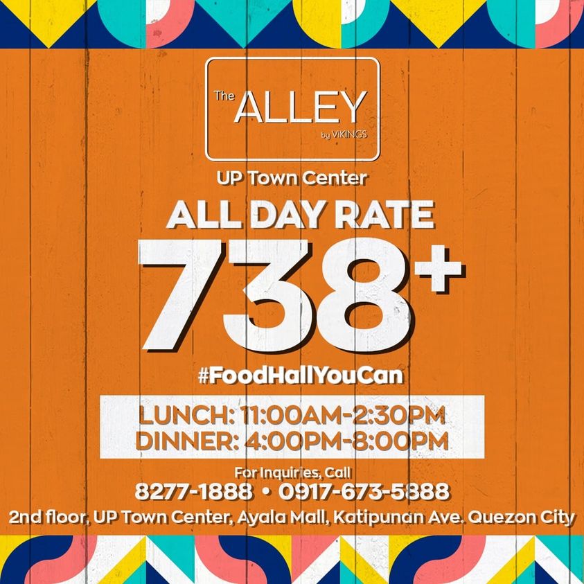 Manila Shopper The Alley UP Town Center 50 OFF Promo Oct 2020