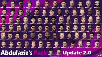 PES 2020 Legends Pack Update 2.0 by Abdulaziz [ 173 legends | 44 Classic boots ]