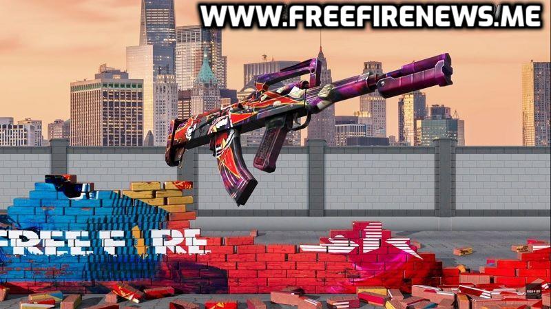 Groza Robbers Skin At Next Weapon Royale Of Free Fire Free