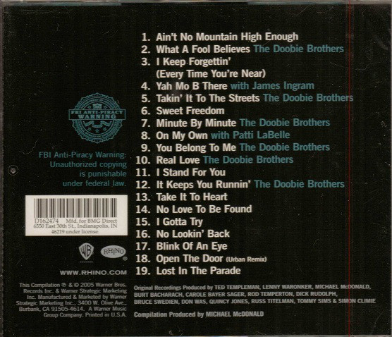 Missing Hits 7 Michael Mcdonald The Ultimate Collection