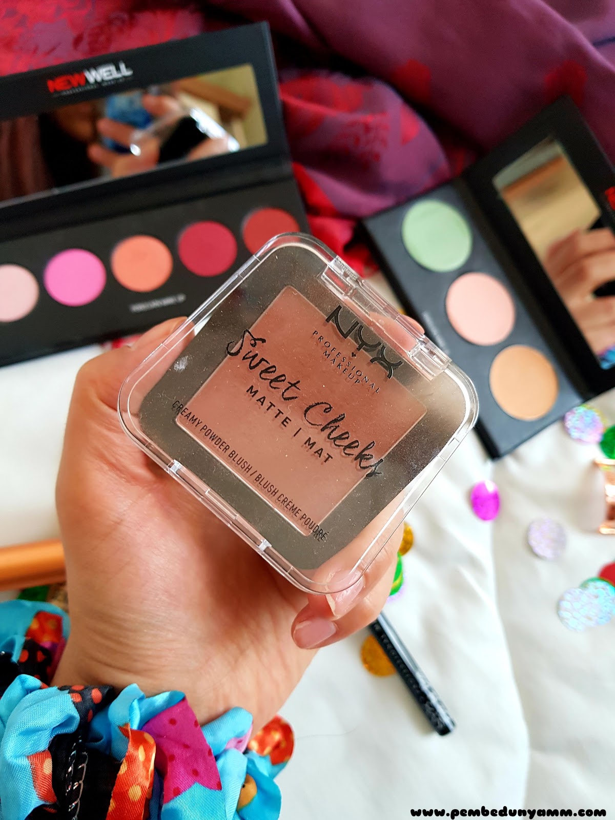 Nyx Sweet Cheeks Mat Allık/ Totally Chill PEMBE&DÜNYAMM Makyaj