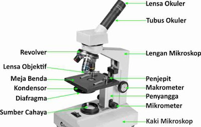 Bagian mikroskop yang berguna untuk mengatur fokus lensa adalah (Pertanyaan Fungsi Bagian Mikroskop)