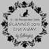 Planner 2019 Giveaway by Lullabyssz