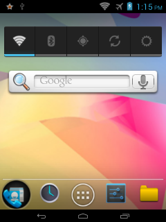 Screenshots of Samsung Galaxy Mini GT-S5570 Running Android 4.1.1 CyanogenMod 10
