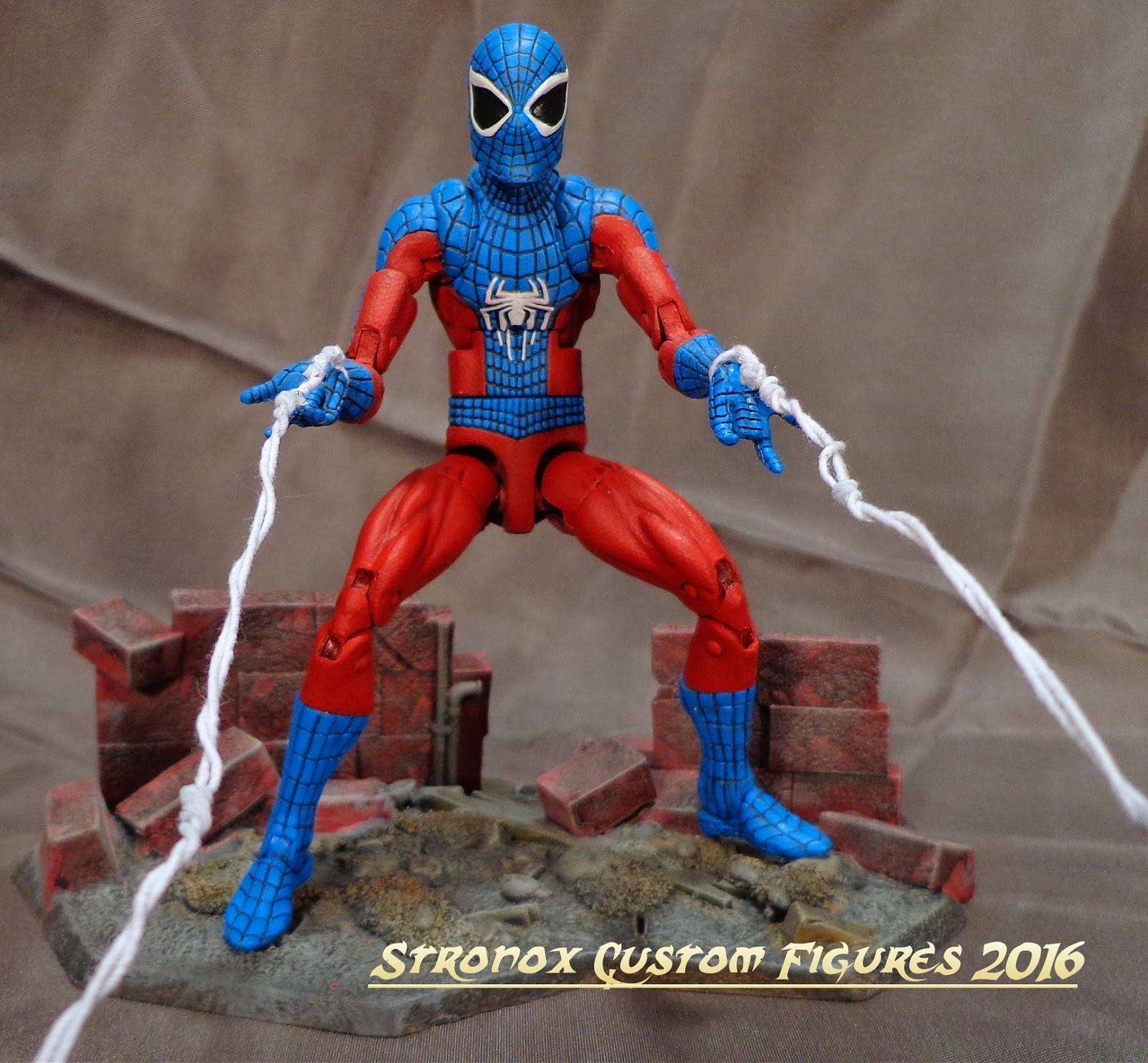 Stronox Custom Figures: Marvel Legends: Reverse Spider-Man
