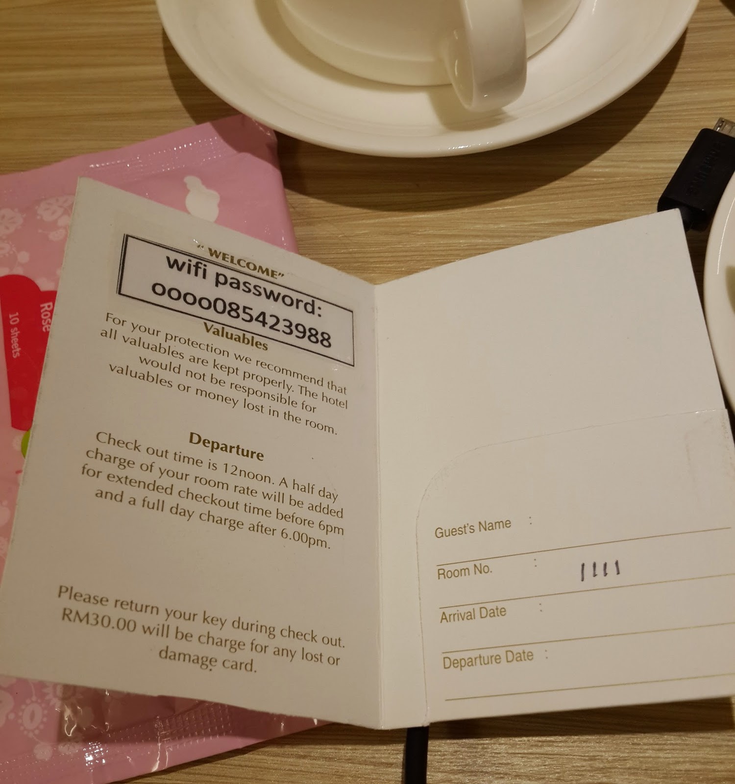 Eurostars Hotel Saint John Rome Italy Lost Hotel Key Card Charge