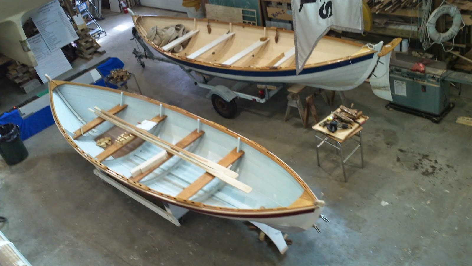 Building Two St. Ayles Skiffs