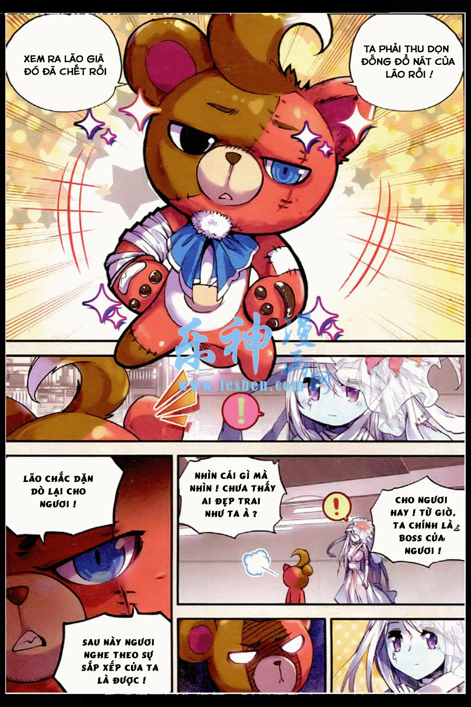 Thiếu Nữ Phá Hoại Và Ma Thần Tân Nương Chap 4 - Next Chap 5