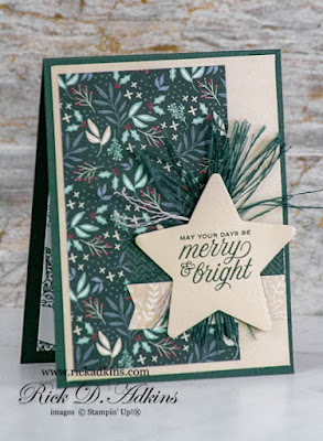 Make the season Merry & Bright with the Tidings & Trimmings Bundle from Stampin' Up! Click here to find out how I made this card.