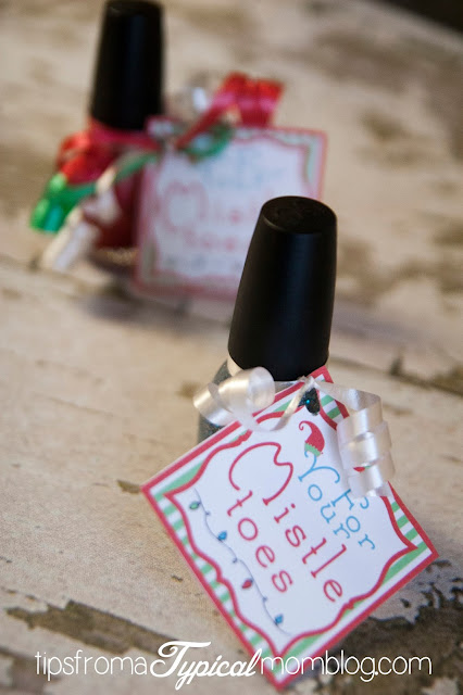 For Your Mistletoes Nail Polish Gift Idea #shop