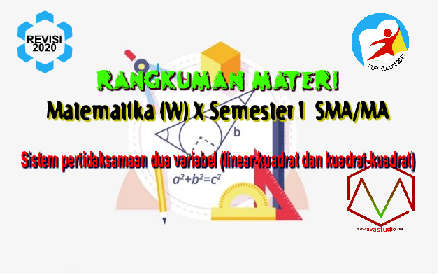 Materi Matematika Sistem pertidaksamaan dua variabel