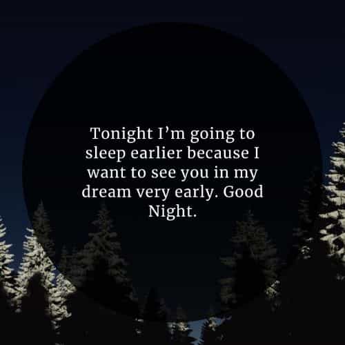 50 Inspirational good night quotes for her and him