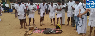 Angampora at Kataragama Temple Angampora at Kataragama Temple