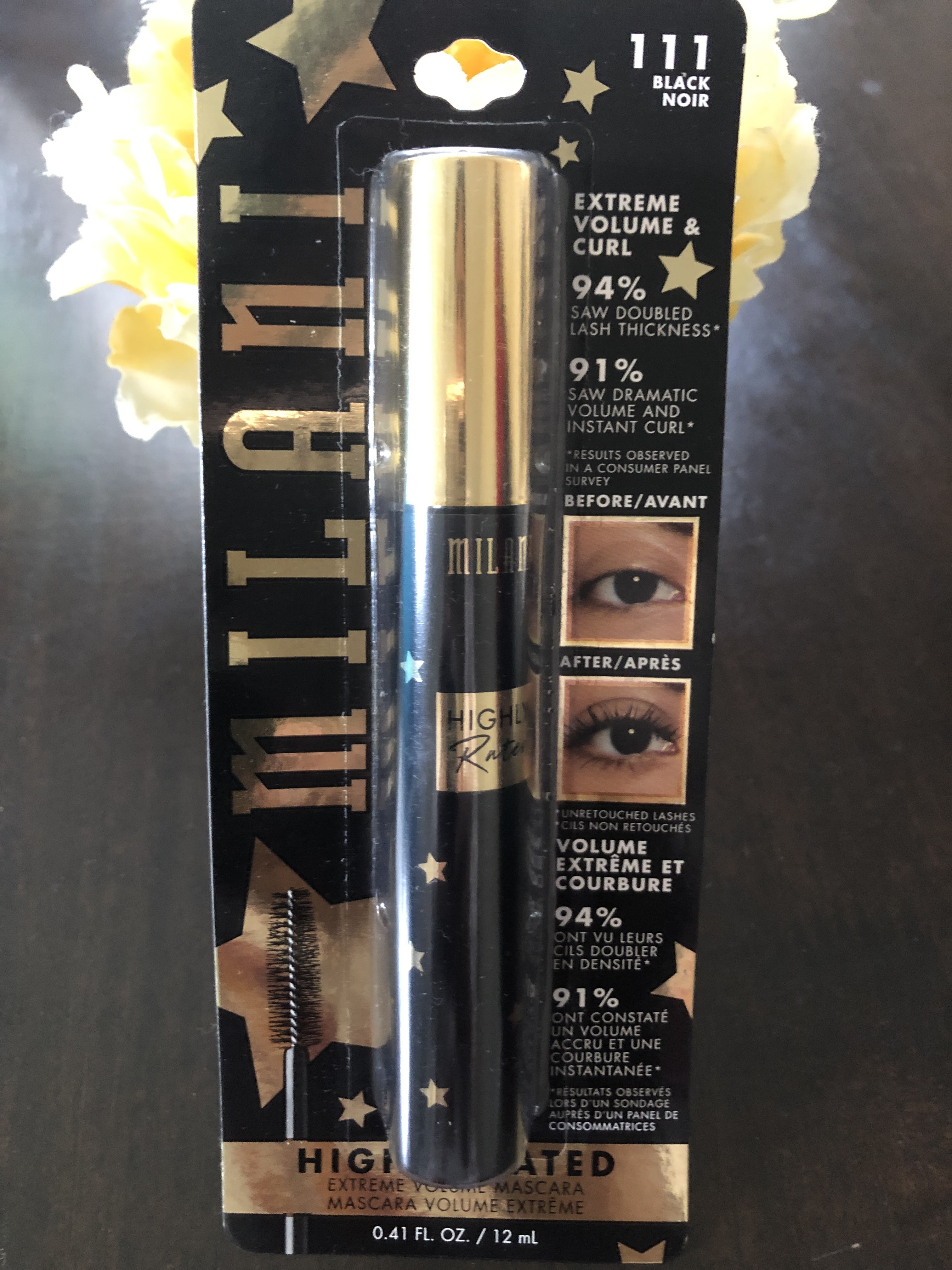 MILANI EXTREME VOLUME CURL MASCARA (HIGHLY RATED WORTH FOR HYPE)