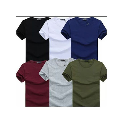 Multicolour Short Sleeve T-Shirt - 6 Pack - Fashion Products Ghana ...