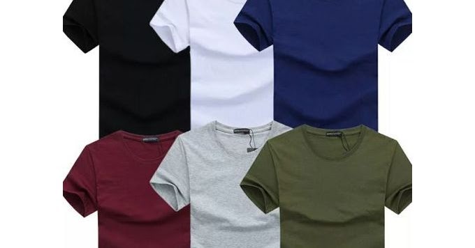 Multicolour Short Sleeve T-Shirt - 6 Pack - Fashion Products Ghana ...