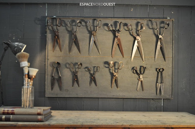 collection of scissors