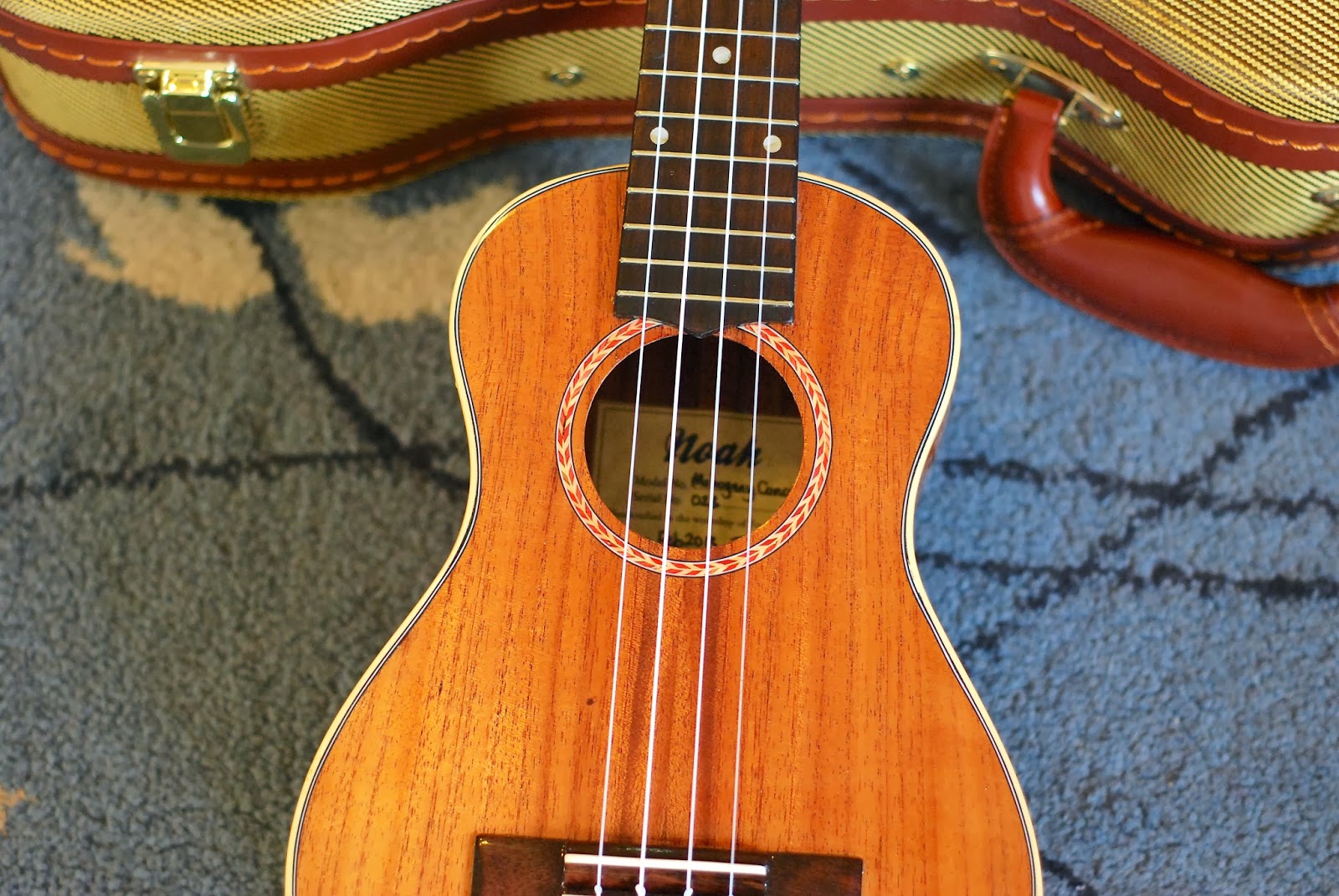 Noah Mahogany Concert Ukulele REVIEW