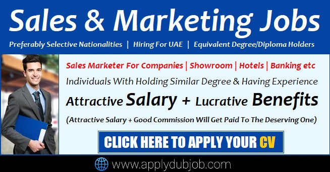 Sales & Marketing Jobs In Dubai & Across UAE 2023