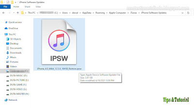 Apa itu File IPSW dan Cara Membukanya di PC Windows - Tips & Tutorial