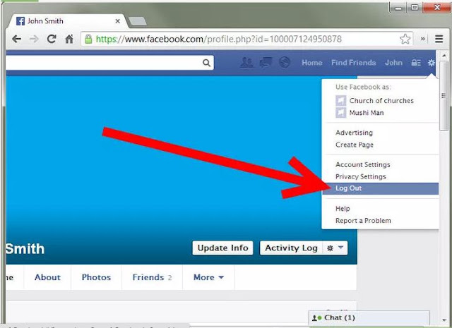 How To Log Out Of Facebook?