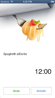 L'app alDente (timer da cucina)