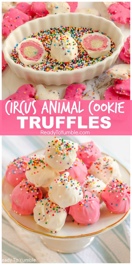 Circus Animal Cookie Truffles Special Recipe