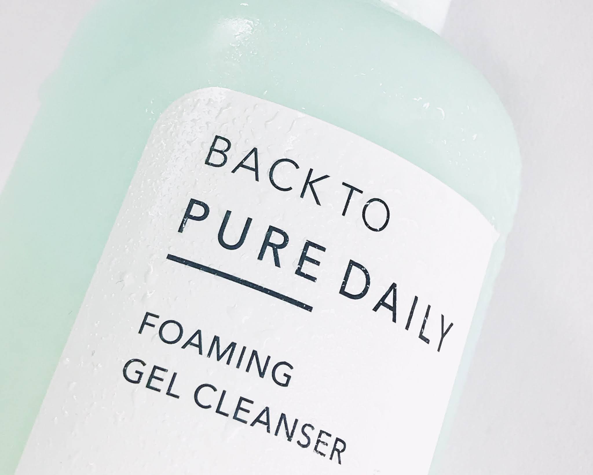 Back to Pure Daily Foaming Gel Cleanser. Thank you Farmer пилинг скатка. Soskin Foaming Cleansing Gel. Pure Cleansing Gel.