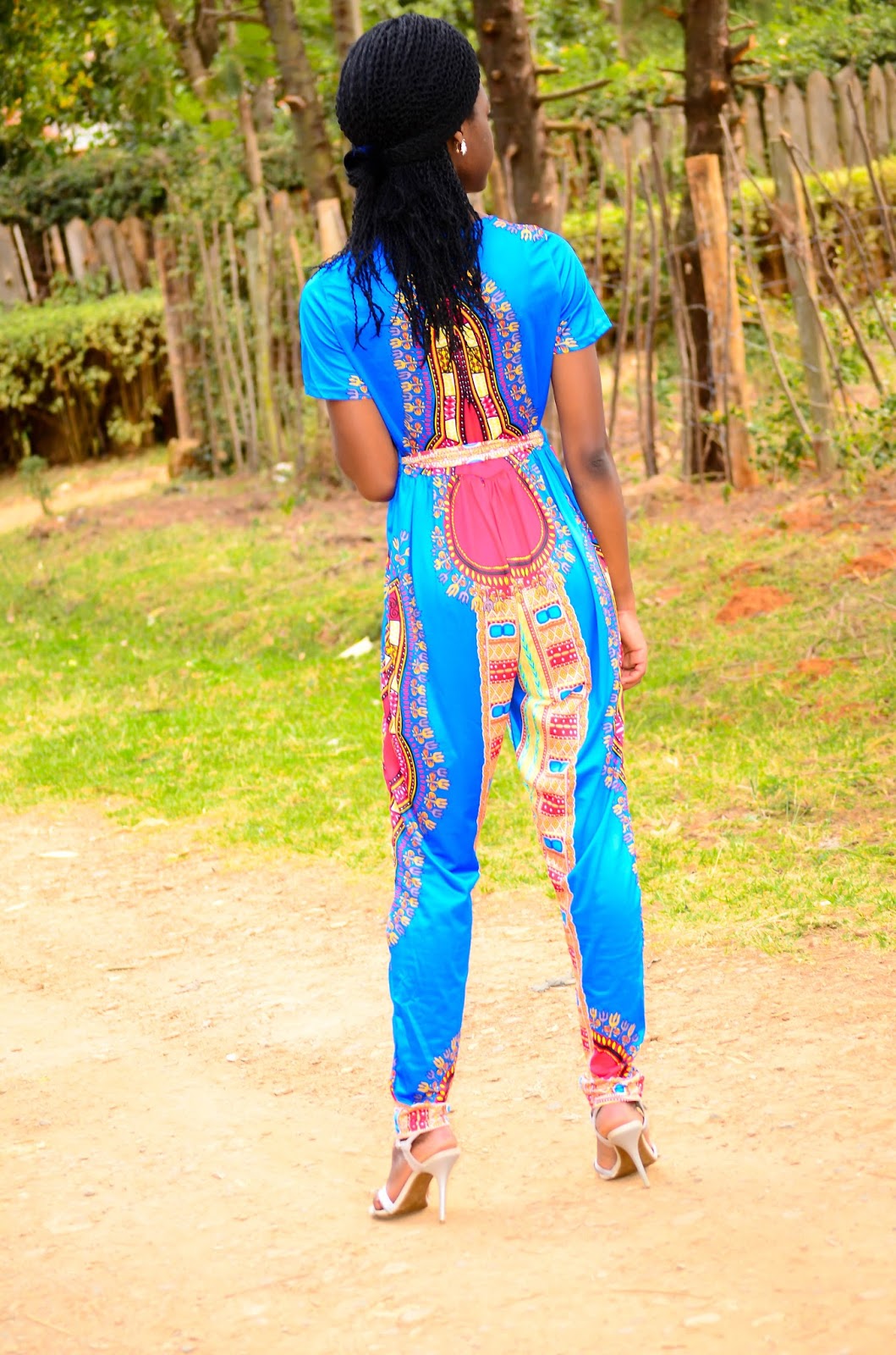 Ethnic Print Jumpsuit