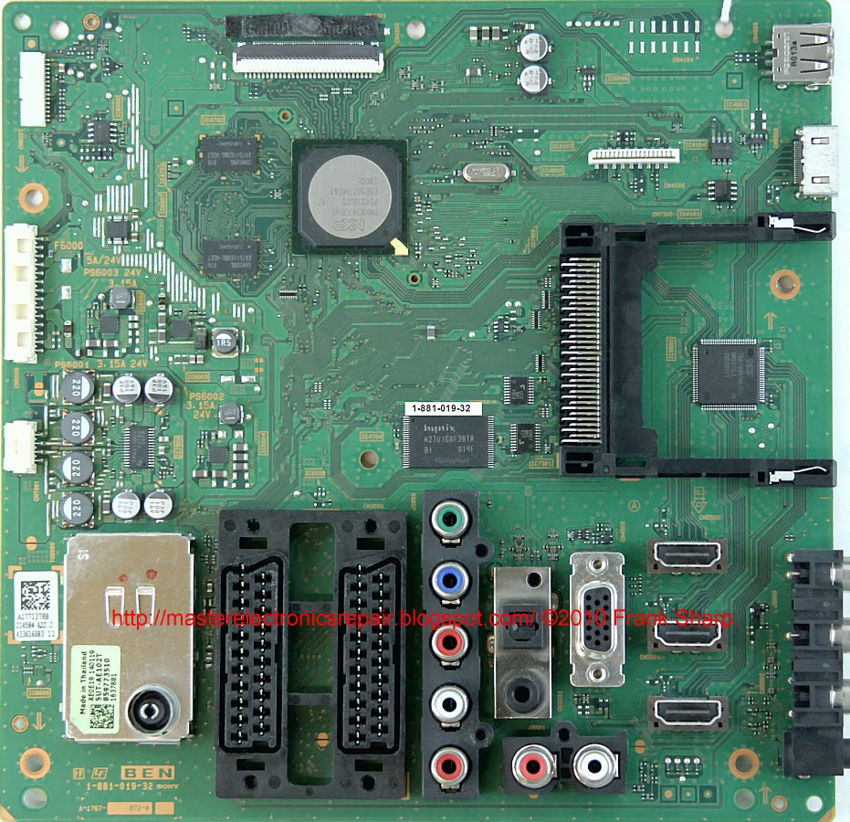 Master Electronics Repair ! REPAIR / SERVICING TV SONY KDL32BX300