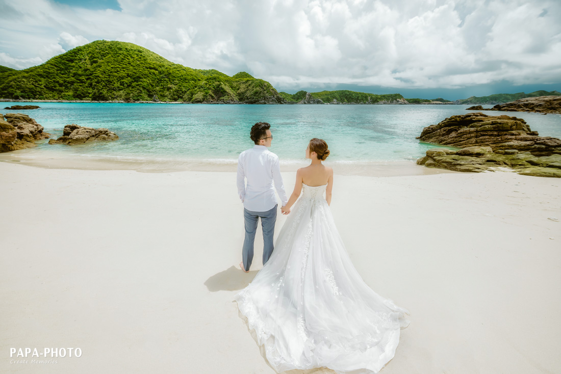 PAPA-PHOTO,自助婚紗,沖繩婚紗,阿波連,慶良間,渡嘉敷島,沖繩離島婚紗,婚紗包套