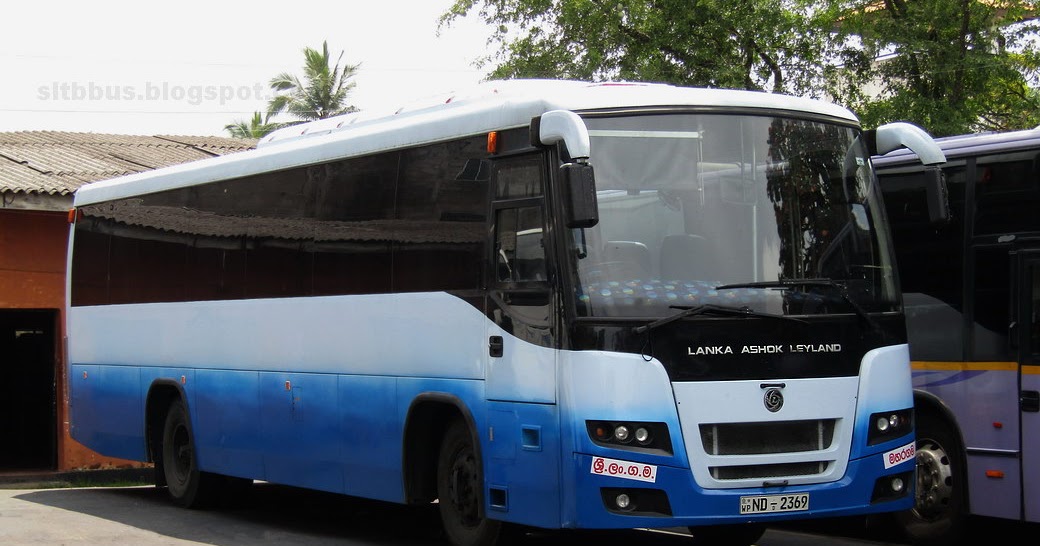 SLTB buses ශ්‍රී ලංගම බස් TVS bodied Ashok Leyland Viking AC luxury