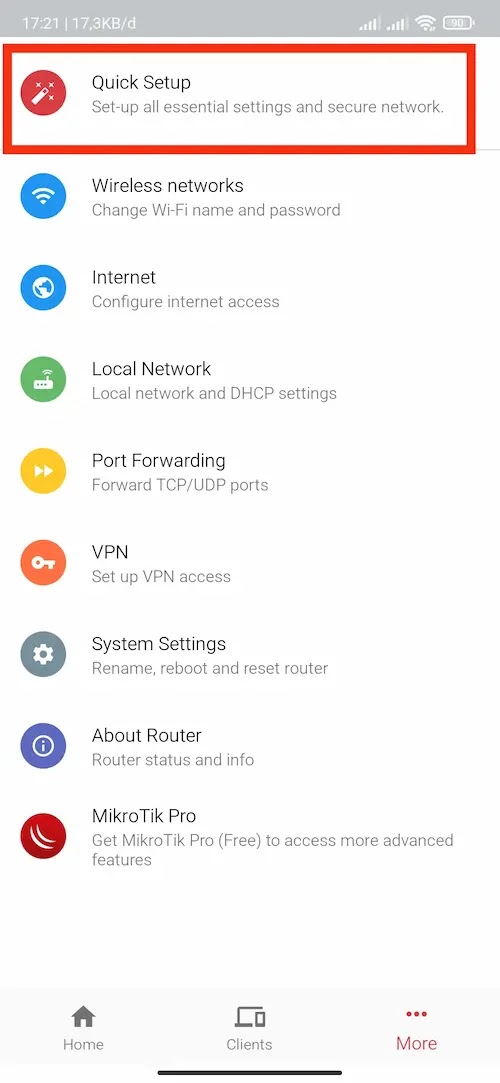 472.quick setup mikrotik