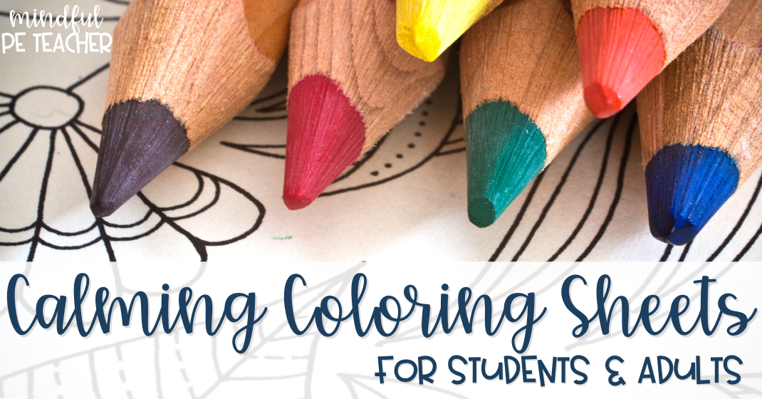 Dynamic Calming Coloring Pages For Students Free Artwork Art