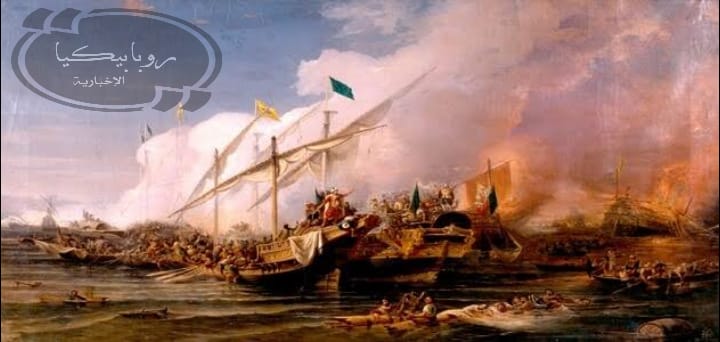 معلومة تاريخيه | أول معركة بحرية في تاريخ المسلمين 