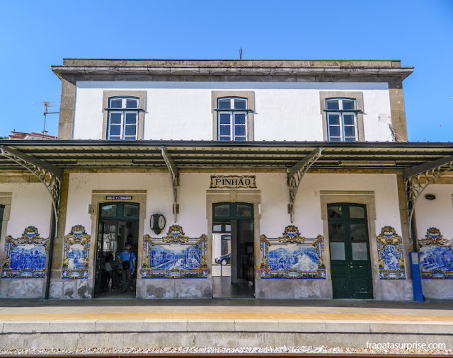 Estação Ferroviária de Pinhão, Vale do Rio Douro, Portugal