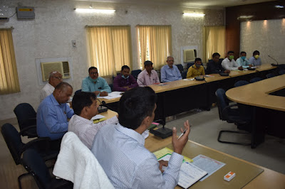 ayukt aur ddc ki baithak, anjewsmedia, online media, gaya prashasanik news, news online, anjmedia