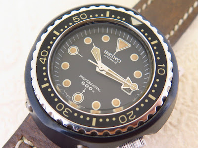 Maximuswatches Jual Beli Jam Tangan Second Baru Original Koleksi Jam Maximus Www Maximuswatches Com Seiko Diver Tuna Professional 600m Seiko Diver 6159 7010 Titanium Case Titanium Ceramic Shroud Automatic 6159 36000 High Beat Movement Sold