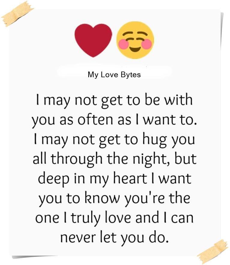 Sweet and Cute Love English Quotes for Boyfriend & Him with Emoji