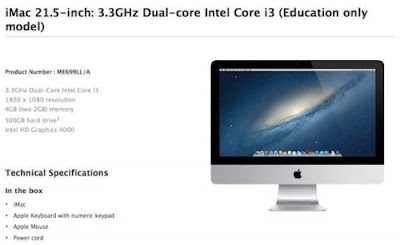 iMac para Instituciones Educativas