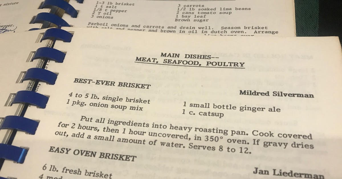 Off On A Tangent The Best Sweet Brisket Recipe featuring Ginger Ale