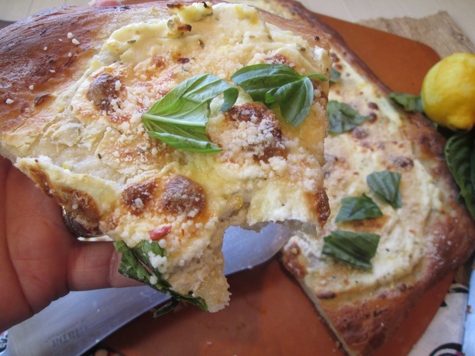 Stirring the Pot Giada's Lemon White Pizza