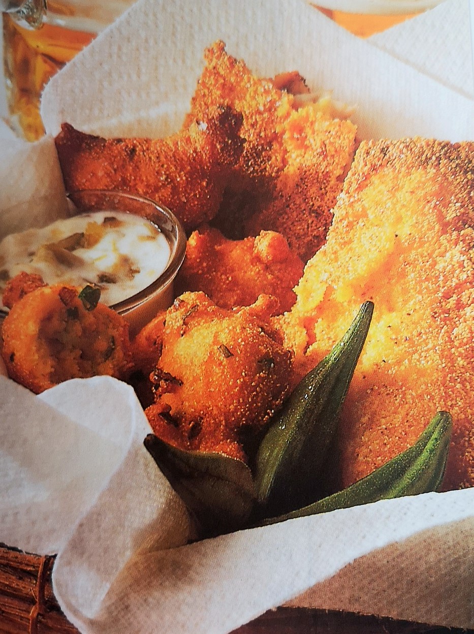 Le Chef Pierre D'Iberville PanFried Catfish with Cornmeal Crust