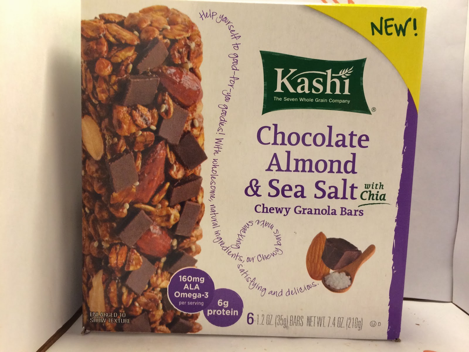 Crazy Food Dude Review Kashi Chocolate Almond & Sea Salt with Chia