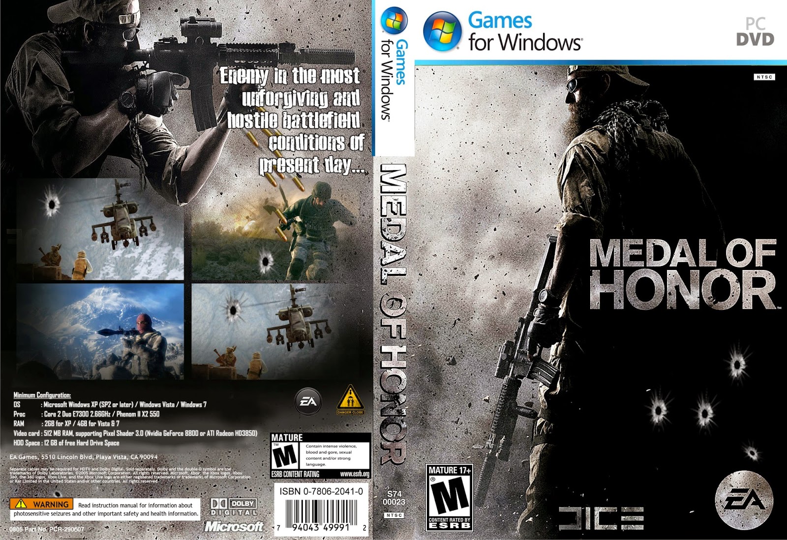 Medal of honor чит. Medal of Honor 2010 обложка. 7554 Cover PC.