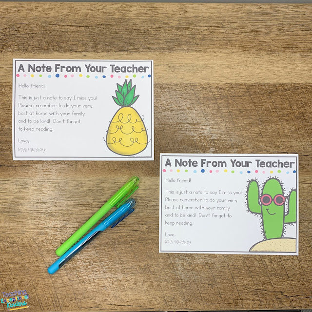 6 tips for distance learning in kindergarten from a kinder teacher.  Engage families, keep things organized, and fun all while teaching from home during remote learning.  It can be tricky to get 5 year olds engaged outside of the classroom but these free editable lesson plans, printable choice menus, and other tips will help!