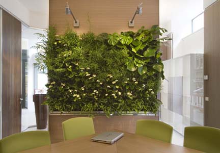 Jardines Verticales en Interiores | Ideas para decorar, diseñar y