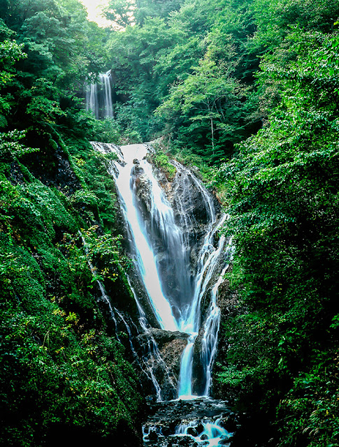 Drink fresh water at Bongnae Waterfall