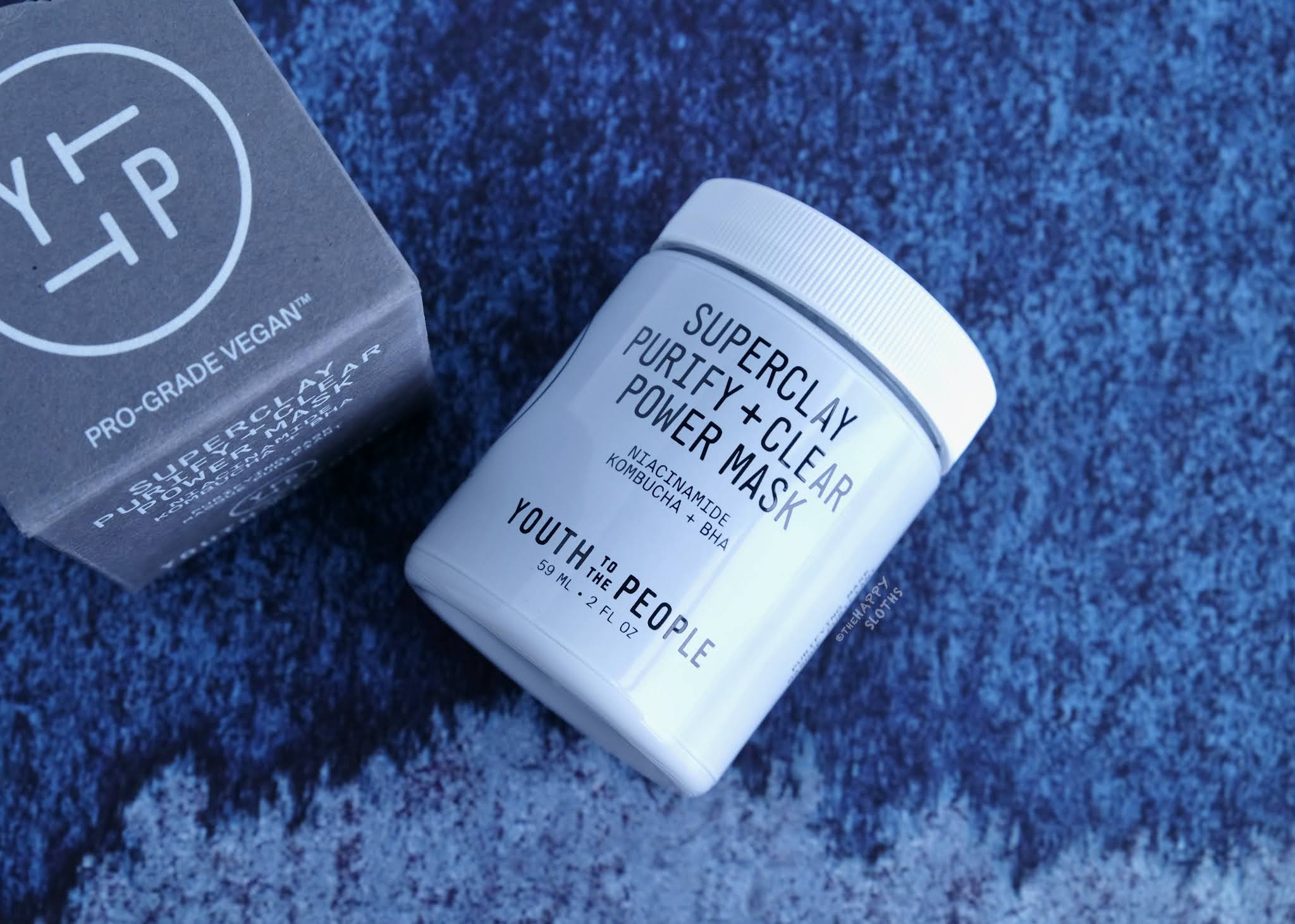 Youth To The People | Superclay Purify + Clear Power Mask: Review | The Happy Sloths: Beauty, Makeup, Skincare Blog with Reviews and Swatches